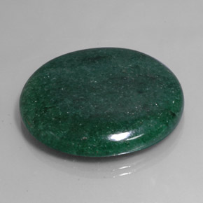 71.30 ct Green Aventurine Stone, Natural Aventurine in Round Cabochon Shape for Sale