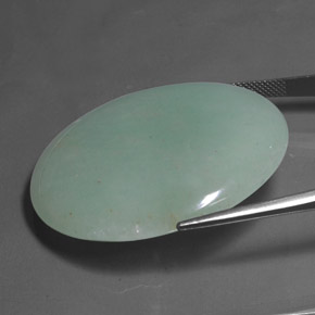 Aventurine Gemstone in 40 mm Size for Sale, Aventurine Stone in Bright Green Color