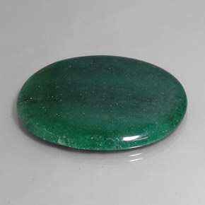 106.65 ct Green Aventurine Stone, Natural Aventurine in Oval Cabochon Shape for Sale