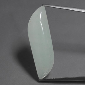 18.27 ct Green Aventurine Gemstone, Aventurine Gem in Fancy Cabochon Shape for Sale.