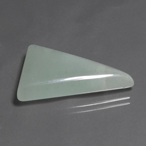 20.84 ct Green Aventurine Gemstone, Aventurine Gem in Triangle Shape for Sale.