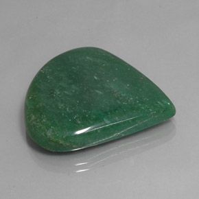 49.57 ct Green Aventurine Stone, Natural Aventurine in Pear Cabochon Shape for Sale
