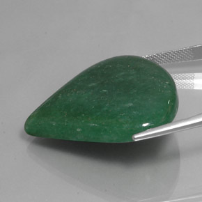 Aventurine Gemstone in 33.5 x 32.6 mm Size for Sale, Aventurine Stone in Green Color