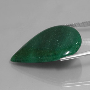 Aventurine Gemstone in 37.9 x 31.2 mm Size for Sale, Aventurine Stone in Green Color
