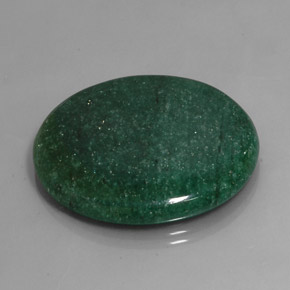 67.40 ct Green Aventurine Stone, Natural Aventurine in Round Cabochon Shape for Sale