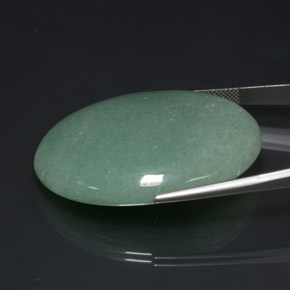 Aventurine Gemstone in 44.7 x 34.7 mm Size for Sale, Aventurine Stone in Green Color