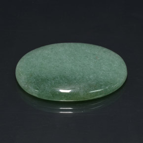 66.33 ct Green Aventurine Stone, Natural Aventurine in Oval Cabochon Shape for Sale
