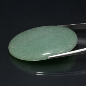 Aventurine Gemstone in 48.9 x 35.1 mm Size for Sale, Aventurine Stone in Green Color