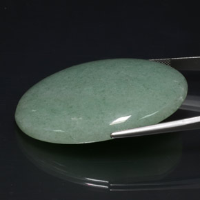 Aventurine Gemstone in 49 x 34.4 mm Size for Sale, Aventurine Stone in Green Color