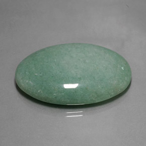 112.70 ct Green Aventurine Stone, Natural Aventurine in Oval Cabochon Shape for Sale