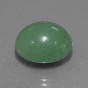 17.82 ct Green Aventurine Stone, Natural Aventurine in Oval Cabochon Shape for Sale