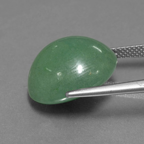 Aventurine Gemstone in 17.2 x 15.4 mm Size for Sale, Aventurine Stone in Green Color