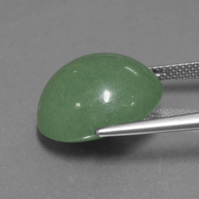 Aventurine Gemstone in 17.2 x 15.2 mm Size for Sale, Aventurine Stone in Green Color