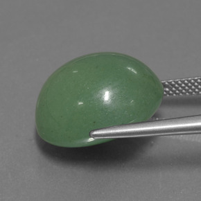 Aventurine Gemstone in 17.2 x 14.9 mm Size for Sale, Aventurine Stone in Green Color