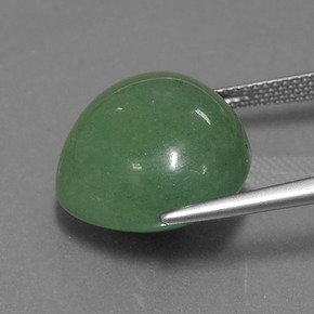 Aventurine Gemstone in 18.6 x 16.3 mm Size for Sale, Aventurine Stone in Green Color