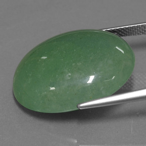 Aventurine Gemstone in 22.7 x 18.6 mm Size for Sale, Aventurine Stone in Green Color