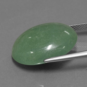 Aventurine Gemstone in 22 x 18.6 mm Size for Sale, Aventurine Stone in Green Color