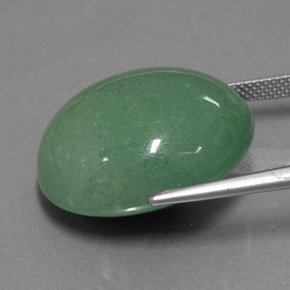 Aventurine Gemstone in 23.1 x 20.8 mm Size for Sale, Aventurine Stone in Green Color