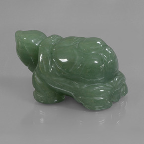 Aventurine Gemstone in 52.4 x 32.6 mm Size for Sale, Aventurine Stone in Green Color