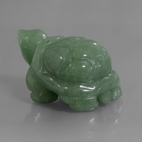 Aventurine Gemstone in 51.2 x 34.9 mm Size for Sale, Aventurine Stone in Green Color