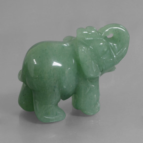 Aventurine Gemstone in 50.9 x 24.8 mm Size for Sale, Aventurine Stone in Green Color