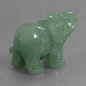 Aventurine Gemstone in 50.6 x 24.8 mm Size for Sale, Aventurine Stone in Green Color
