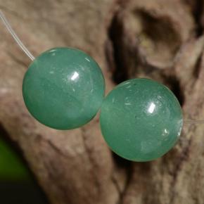 Aventurine Gemstones in 8 mm Size for Sale, Aventurine Stones in Green Color