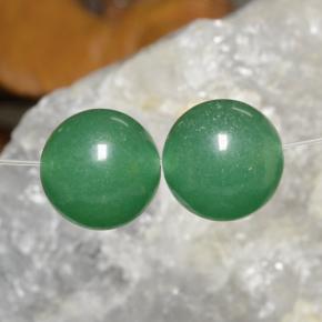 11.1ct Drilled Sphere Green Aventurine Gem for sale 11.1ct Drilled Sphere Green Aventurine Gem (ID: 469912)
