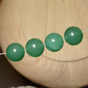 28.4ct Drilled Sphere Green Aventurine for sale thumb image of 28.4ct Drilled Sphere Green Aventurine (ID: 470025)