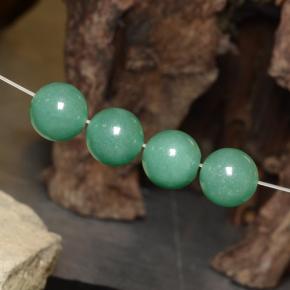 Aventurine Gemstones in 9.9 mm Size for Sale, Aventurine Stones in Green Color