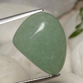 12.17 ct Green Aventurine Stone, Natural Aventurine in Fancy Cabochon Shape for Sale