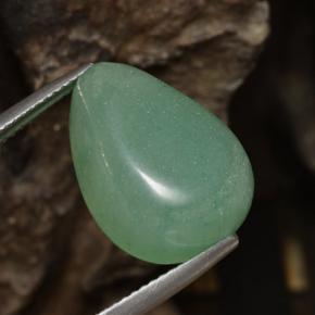 19.21 ct Green Aventurine Stone, Natural Aventurine in Fancy Cabochon Shape for Sale
