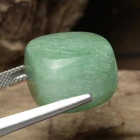 Aventurine Gemstone in 16.3 x 16 mm Size for Sale, Aventurine Stone in Green Color