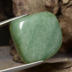 40.34 ct Green Aventurine Stone, Natural Aventurine in Fancy Cabochon Shape for Sale