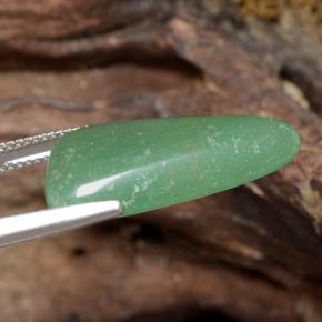Aventurine Gemstone in 23.3 x 14.3 mm Size for Sale, Aventurine Stone in Green Color