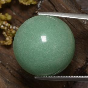 26.9ct Round Cabochon Green Aventurine for sale thumb image of 26.9ct Round Cabochon Green Aventurine (ID: 483839)