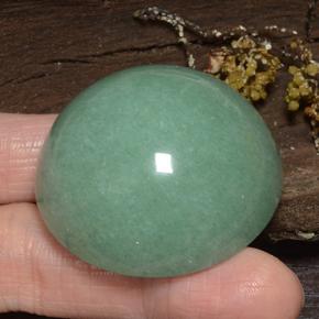 Aventurine Gemstone in 39.1 mm Size for Sale, Aventurine Stone in Green Color