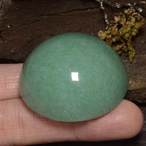 Aventurine Gemstone in 39.1 mm Size for Sale, Aventurine Stone in Green Color