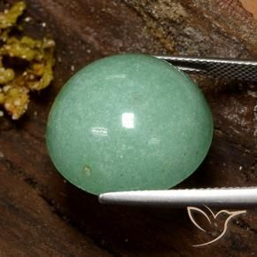 Aventurine Gemstone in 20 mm (calibrated) Size for Sale, Aventurine Stone in Medium Green Color
