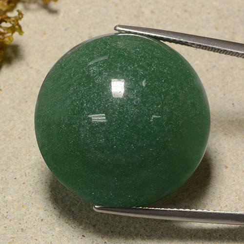 Aventurine Tour en damier des États-Unis 50,64 ct, dimension 24,8mm, pureté Translucide, pierre gemme naturelle Non traité, 1 pièce d'aventurine de couleur Vert foncé, dureté Mohs de 7 convient aux bijoux de tous les jours, pierre de sagesse, Photo A