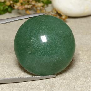 44.3ct Round Cabochon Green Aventurine Gem for sale 44.3ct Round Cabochon Green Aventurine Gem (ID: 485413)