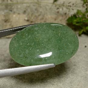 Aventurine Gemstone in 26.1 x 19.2 mm Size for Sale, Aventurine Stone in Green Color