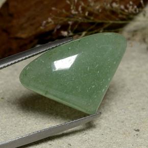 Aventurine Gemstone in 24.3 x 16.2 mm Size for Sale, Aventurine Stone in Green Color