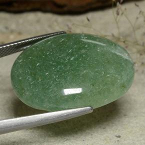Aventurine Gemstone in 26.4 x 20.7 mm Size for Sale, Aventurine Stone in Green Color