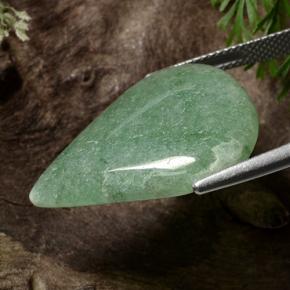 Aventurine Gemstone in 26.8 x 20 mm Size for Sale, Aventurine Stone in Green Color