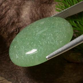 Aventurine Gemstone in 26.9 x 20.6 mm Size for Sale, Aventurine Stone in Green Color