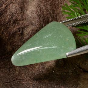 Aventurine Gemstone in 20.5 x 16 mm Size for Sale, Aventurine Stone in Green Color