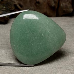 104.24 ct Green Aventurine Stone, Natural Aventurine in Pear Cabochon Shape for Sale