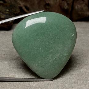 Aventurine Gemstone in 43.9 x 42.4 mm Size for Sale, Aventurine Stone in Green Color