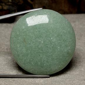 87.5ct Round Cabochon Green Aventurine for sale thumb image of 87.5ct Round Cabochon Green Aventurine (ID: 488597)